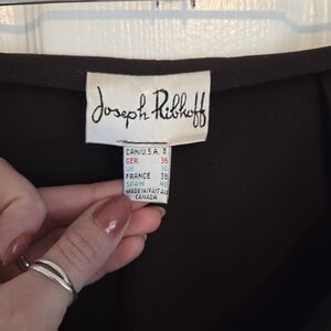 Joseph Ribkoff Dark Brown Pants